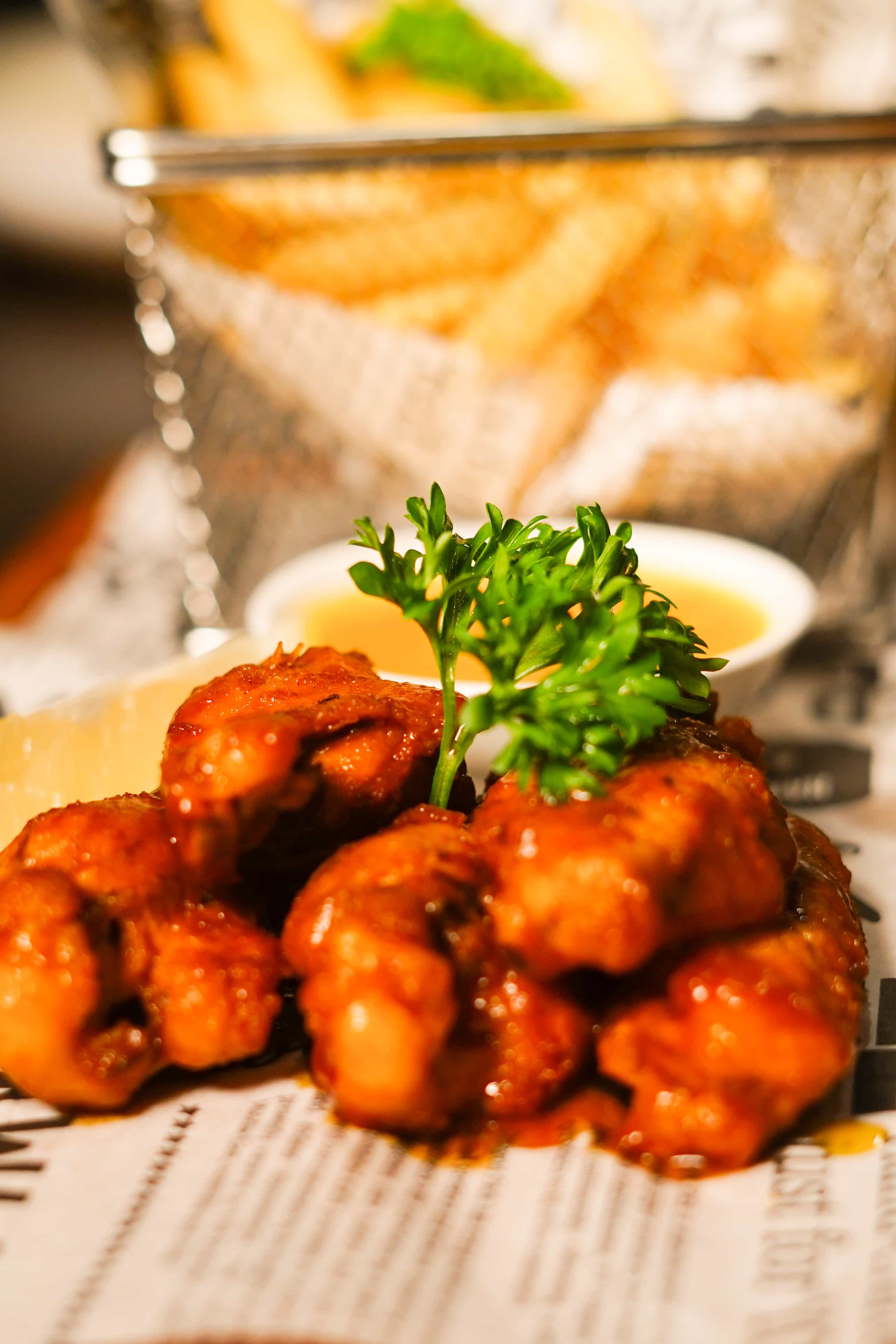 Barbeque Chicken Wings