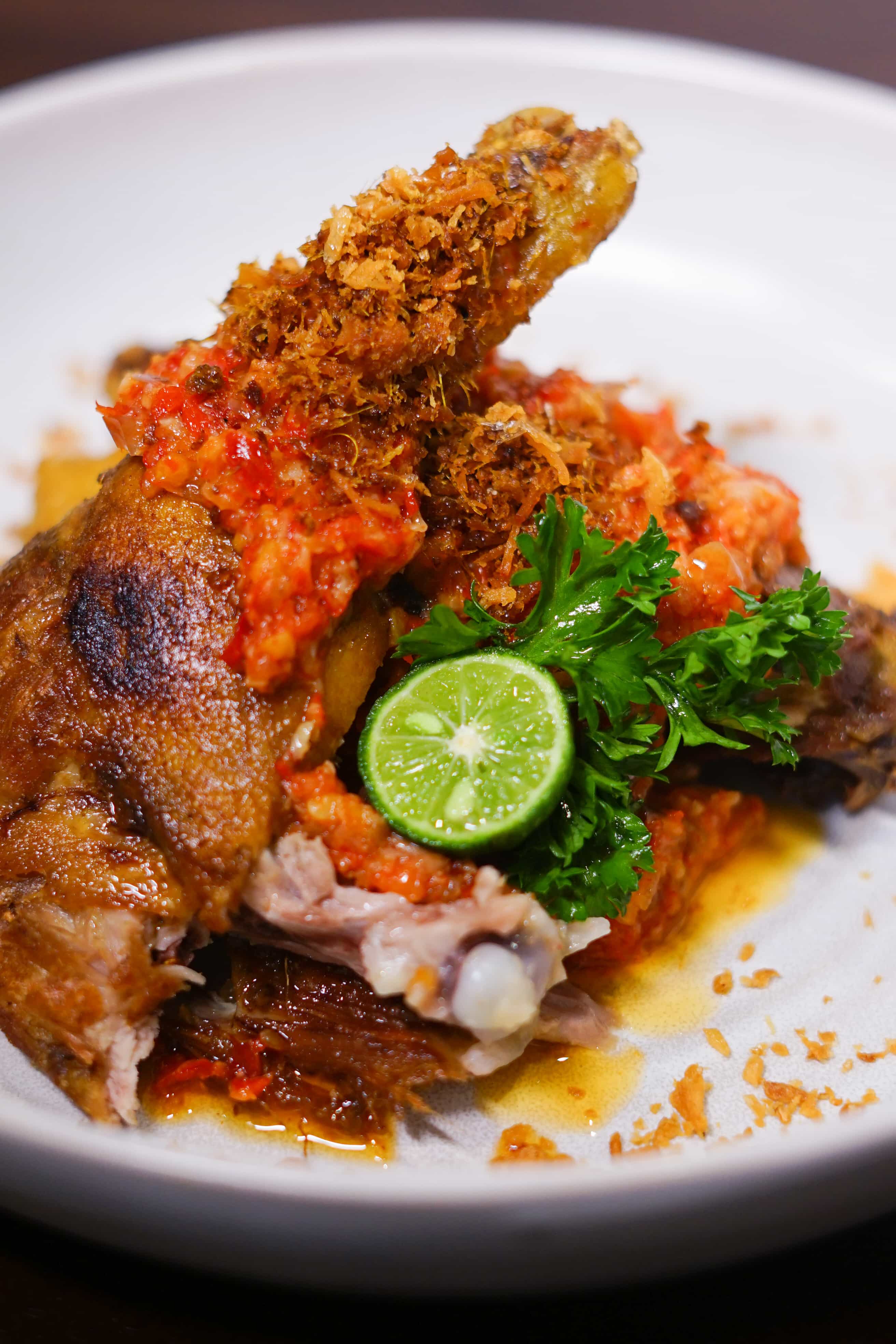Bebek Garing Sambal Bawang